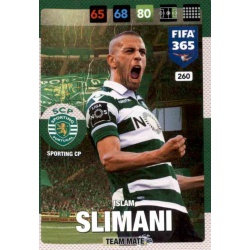 Islam Slimani Sporting Portugal 260 FIFA 365 Adrenalyn XL 2017