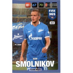 Igor Smolnikov Zenit 263 FIFA 365 Adrenalyn XL 2017