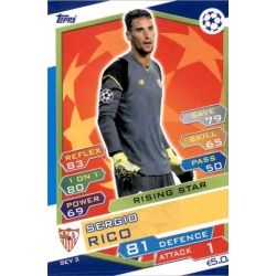 Sergio Rico Rising Star SEV2 Match Attax Champions 2016-17