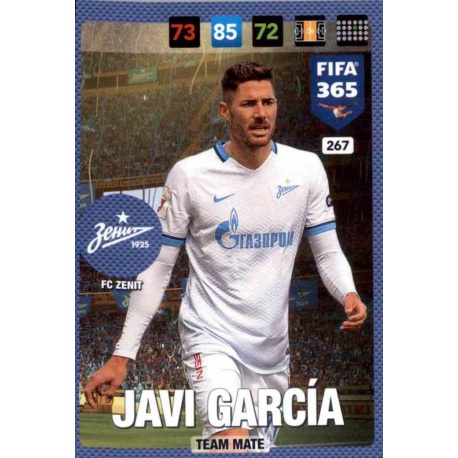 Javi Garcia Zenit 267 FIFA 365 Adrenalyn XL 2017