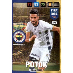 Alper Potuk Fenerbahce 278 FIFA 365 Adrenalyn XL 2017