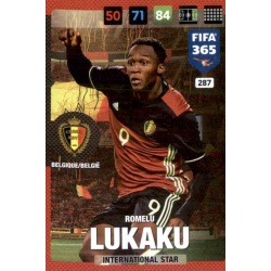 Romelu Lukaku Belgium 287 FIFA 365 Adrenalyn XL 2017