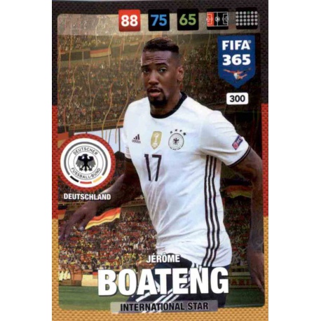 Jerome Boateng Germany 300 FIFA 365 Adrenalyn XL 2017