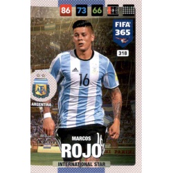 Marcos Rojo Argentina 318 FIFA 365 Adrenalyn XL 2017