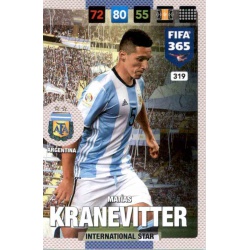 Matias Kranevitter Argentina 319 FIFA 365 Adrenalyn XL 2017