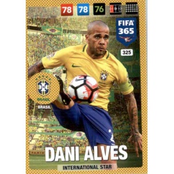 Dani Alves Brazil 325 FIFA 365 Adrenalyn XL 2017