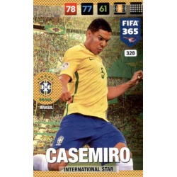 Casemiro Brazil 328 FIFA 365 Adrenalyn XL 2017