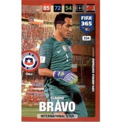 Claudio Bravo Chile 334 FIFA 365 Adrenalyn XL 2017