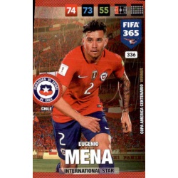 Eugenio Mena Chile 336 FIFA 365 Adrenalyn XL 2017