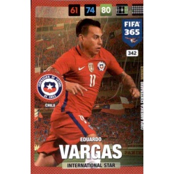 Eduardo Vargas Chile 342 FIFA 365 Adrenalyn XL 2017