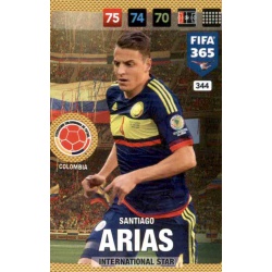 Santiago Arias Colombia 344 FIFA 365 Adrenalyn XL 2017