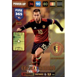 Eden Hazard Dynamo Belgium 387 FIFA 365 Adrenalyn XL 2017