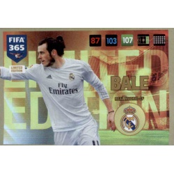 Gareth Bale Limited Edition Real Madrid FIFA 365 Adrenalyn XL 2017