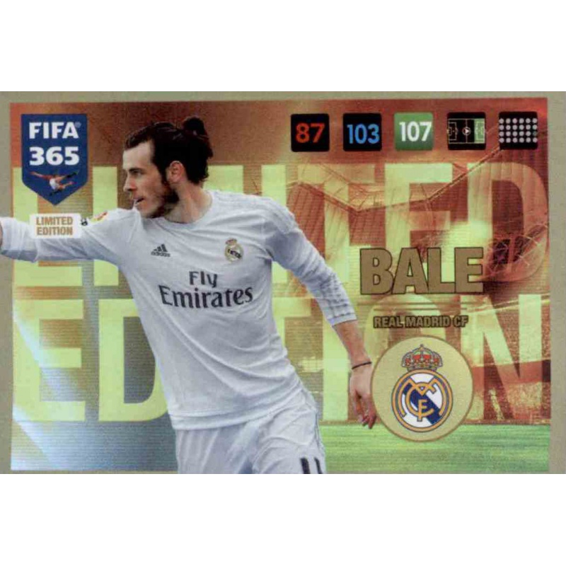  2017-18 Panini FIFA 365 Stickers Soccer #210 Gareth Bale Real  Madrid Official Smaller Than Trading Card Sized Album Sticker in Raw (NM or  Better) Condition : Collectibles & Fine Art