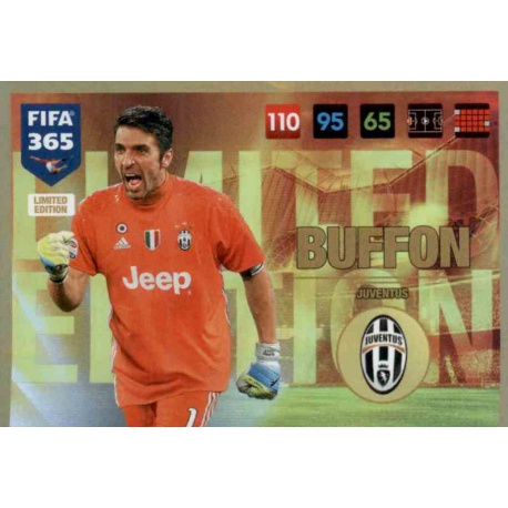 Gianluigi Buffon Limited Edition Juventus FIFA 365 Adrenalyn XL 2017