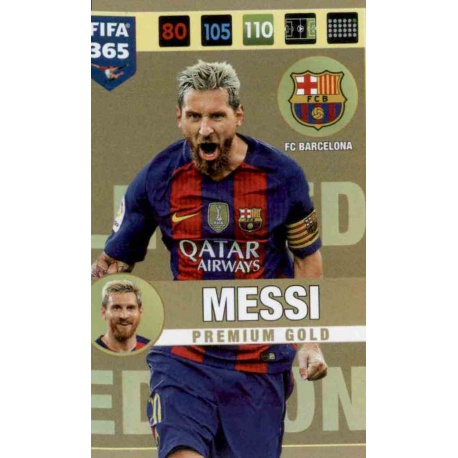 Lionel Messi Limited Edition Premium Gold Barcelona Leo Messi