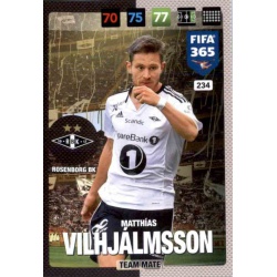 Matthías Vilhjálmsson Rosenborg B.K. 234 FIFA 365 Adrenalyn XL 2017 Nordic Edition