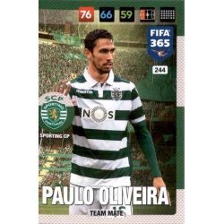 Paulo Oliveira Sporting CP 244 FIFA 365 Adrenalyn XL 2017 Nordic Edition