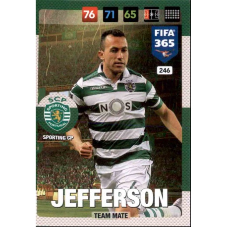 Jefferson Sporting CP 246 FIFA 365 Adrenalyn XL 2017 Nordic Edition