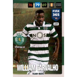 William Carvalho Sporting CP 249 FIFA 365 Adrenalyn XL 2017 Nordic Edition