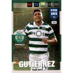 Teófilo Gutiérrez Sporting CP 252 FIFA 365 Adrenalyn XL 2017 Nordic Edition