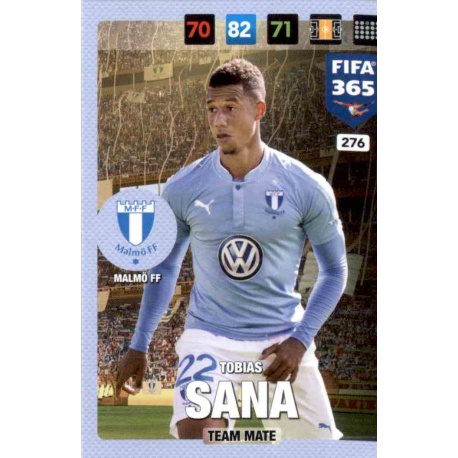 Tobias Sana Malmö FF 276 FIFA 365 Adrenalyn XL 2017 Nordic Edition