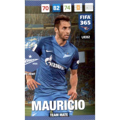 Mauricio FC Zenit UE82 FIFA 365 Adrenalyn XL 2017 Update Edition