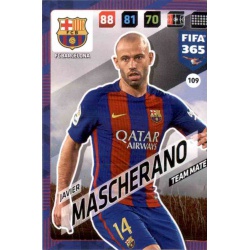 Javier Mascherano Barcelona 109 FIFA 365 Adrenalyn XL 2018