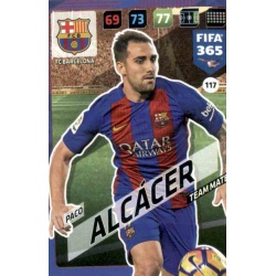 Paco Alcácer Barcelona 117 FIFA 365 Adrenalyn XL 2018