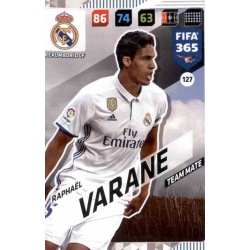 Raphaël Varane Real Madrid 127 FIFA 365 Adrenalyn XL 2018