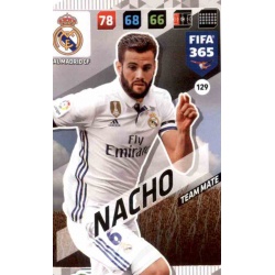 Nacho Real Madrid 129 FIFA 365 Adrenalyn XL 2018