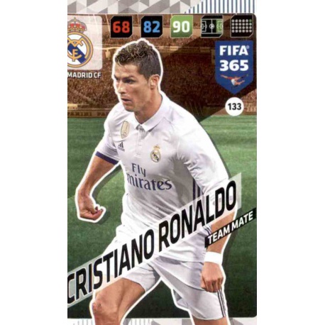 Cristiano Ronaldo Real Madrid 133 FIFA 365 Adrenalyn XL 2018