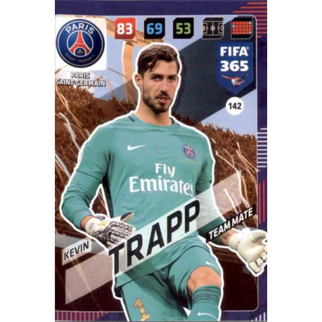 Kevin Trapp Paris Saint-Germain 142 FIFA 365 Adrenalyn XL 2018