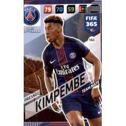 Presnel Kimpembe Paris Saint-Germain 143 FIFA 365 Adrenalyn XL 2018