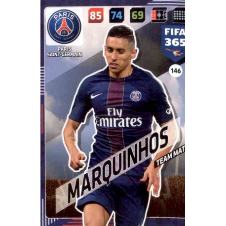 Marquinhos Paris Saint-Germain 146 FIFA 365 Adrenalyn XL 2018