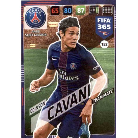 Edinson Cavani Paris Saint-Germain 152 FIFA 365 Adrenalyn XL 2018