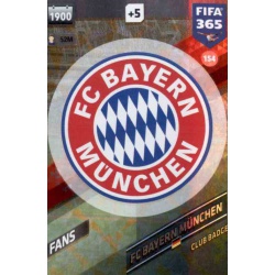 Emblem Bayern München 154 FIFA 365 Adrenalyn XL 2018