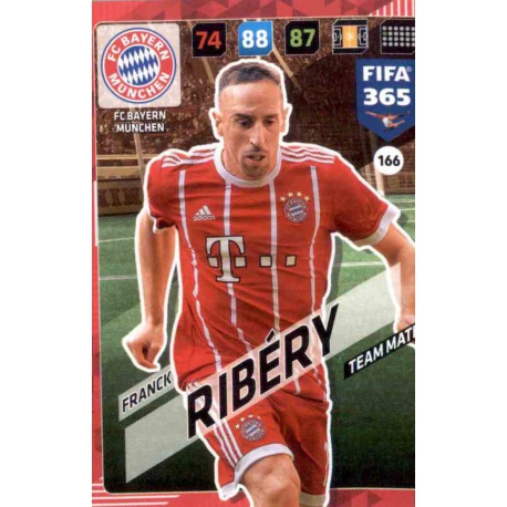 Frank Ribéry Bayern München 166 FIFA 365 Adrenalyn XL 2018