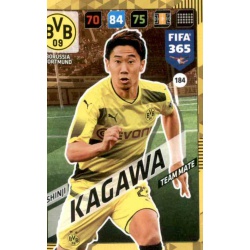 Shinji Kagawa Borussia Dortmund 184 FIFA 365 Adrenalyn XL 2018