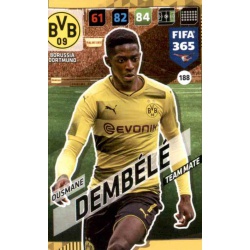 Ousmane Dembélé Borussia Dortmund 188 FIFA 365 Adrenalyn XL 2018