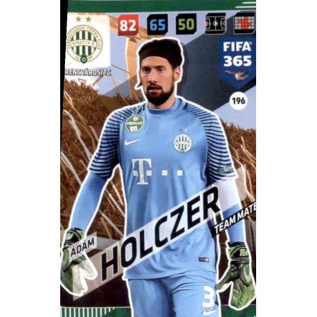 Adam Holczer Ferencvárosi TC 196 FIFA 365 Adrenalyn XL 2018