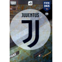 Emblem Juventus 208 FIFA 365 Adrenalyn XL 2018