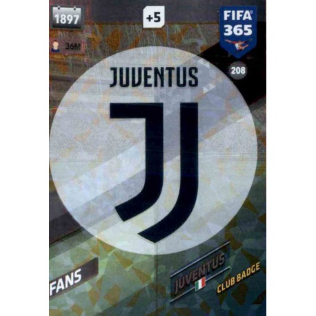 Emblem Juventus 208 FIFA 365 Adrenalyn XL 2018