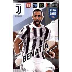 Medhi Benatia Juventus 215 FIFA 365 Adrenalyn XL 2018