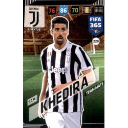 Sami Khedira Juventus 220 FIFA 365 Adrenalyn XL 2018