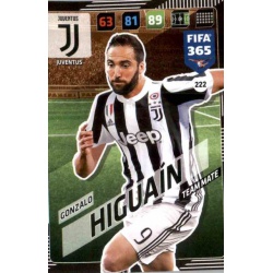 Gonzalo Higuaín Juventus 222 FIFA 365 Adrenalyn XL 2018