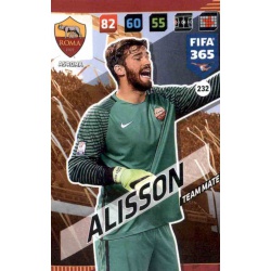 Alisson AS Roma 232 FIFA 365 Adrenalyn XL 2018