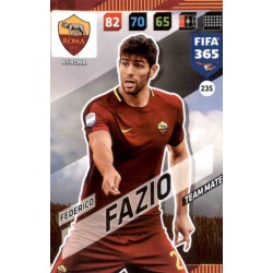 Federico Fazio AS Roma 235 FIFA 365 Adrenalyn XL 2018