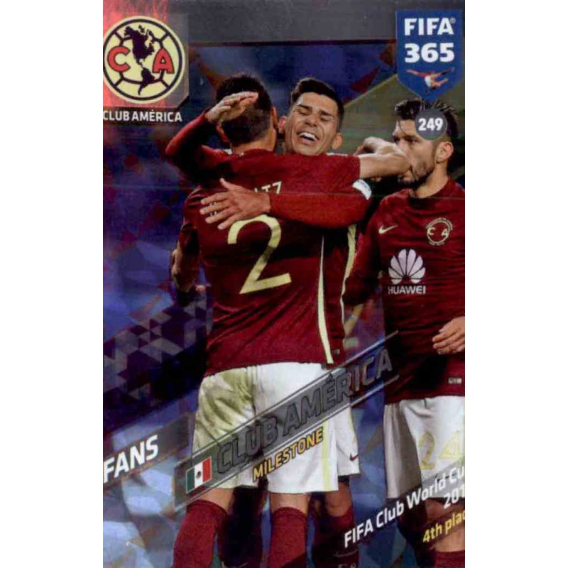 Offer Trading Card Club América Milestone Fifa 365 Adrenalyn XL 2018 Panini