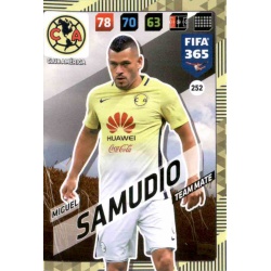 Miguel Samudio Club América 252 FIFA 365 Adrenalyn XL 2018